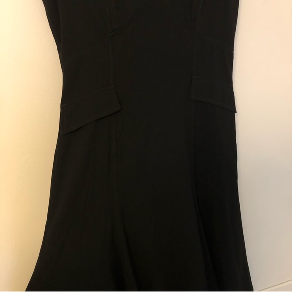 Karen Millen Black Cap Sleeve Dress - Picture 3 of 10